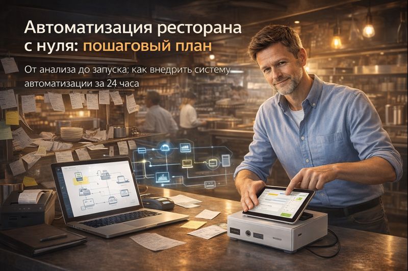 Автоматизация ресторана с нуля