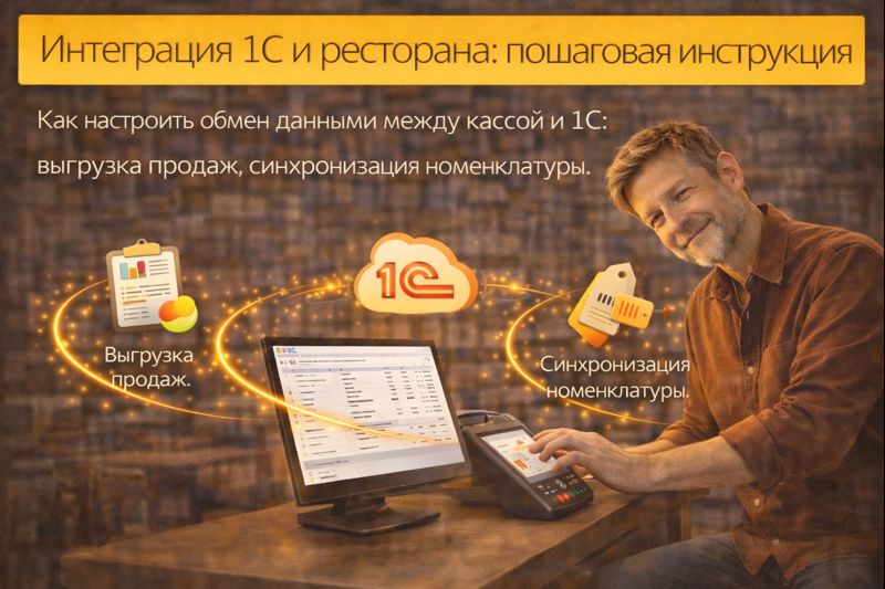 Интеграция 1С и ресторана