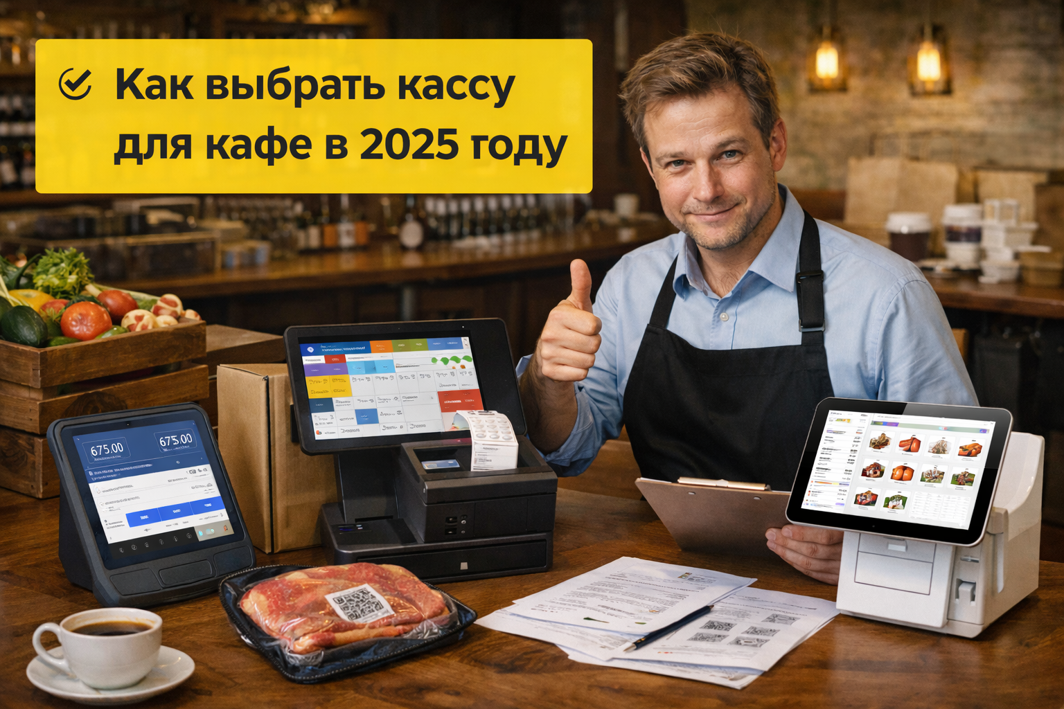 Как выбрать кассу для кафе