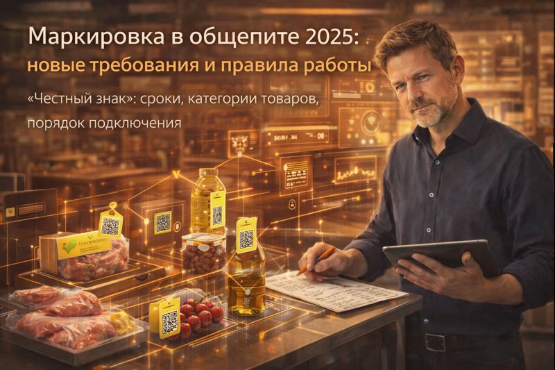 Маркировка Честный знак общепит