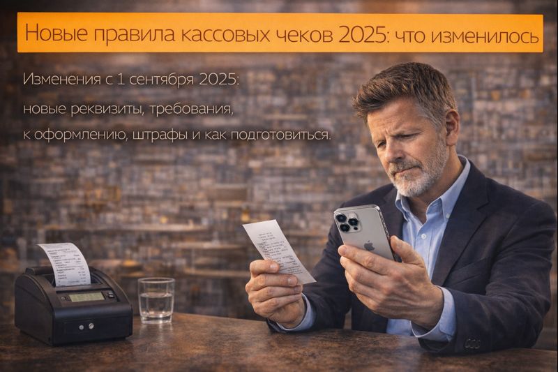Новые правила кассовых чеков