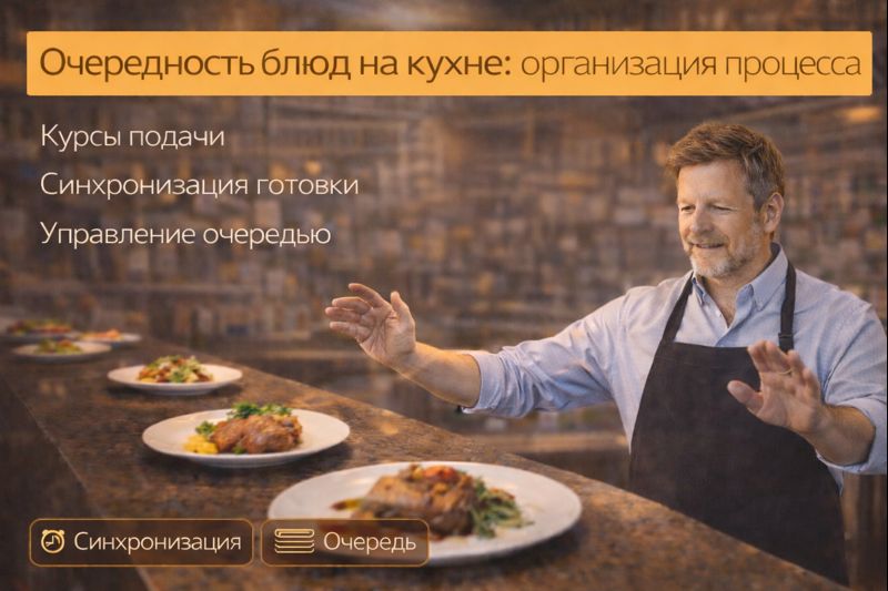 Организация работы кухни ресторана