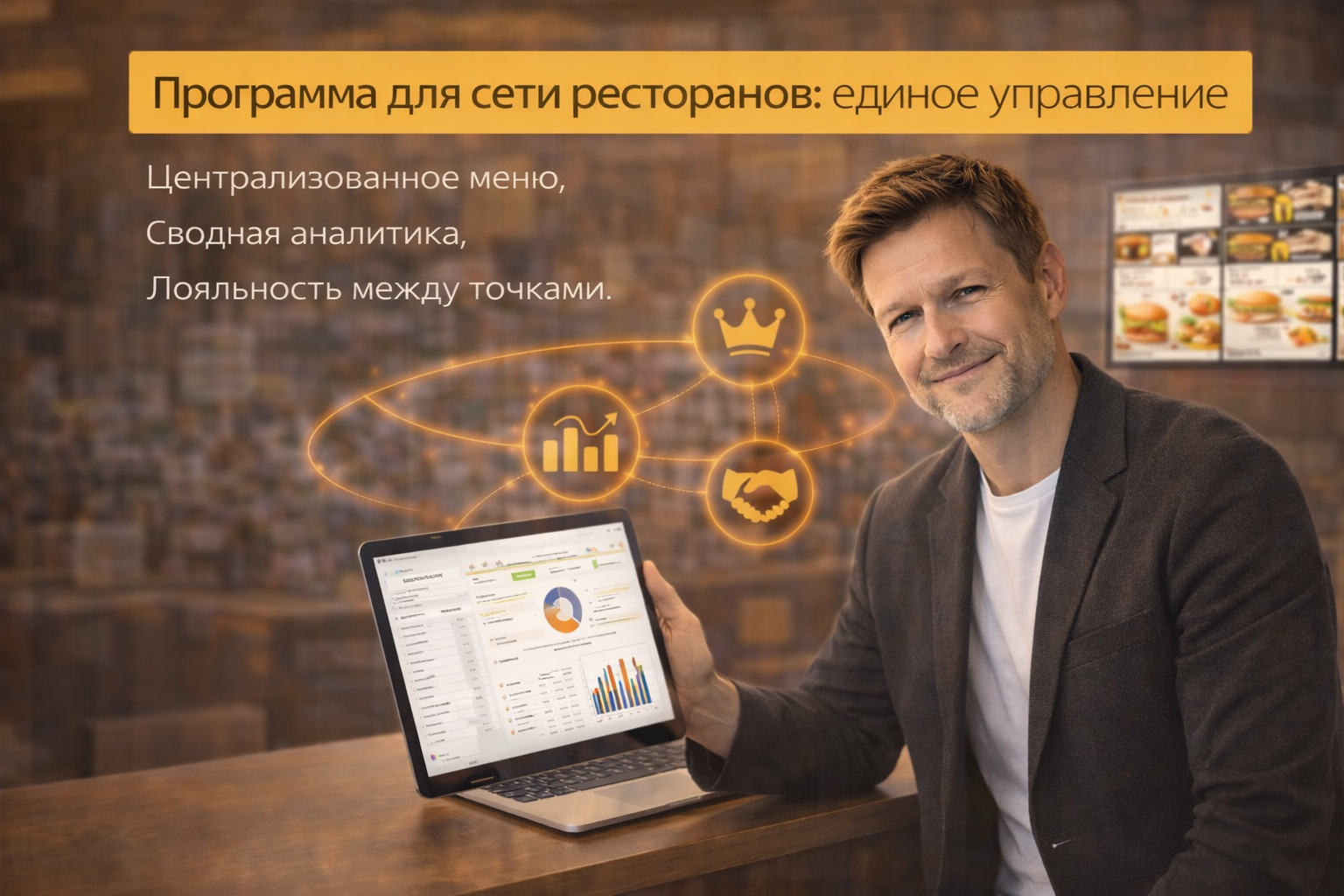 Управление сетью ресторанов