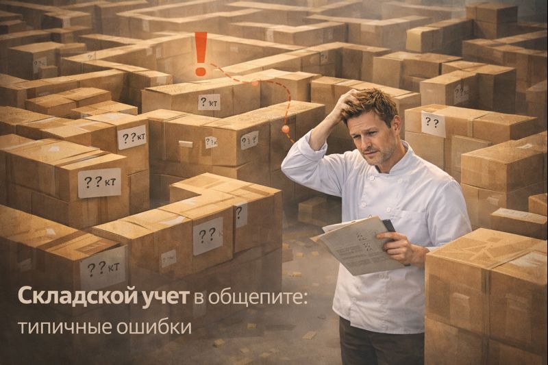 Складской учет в общепите
