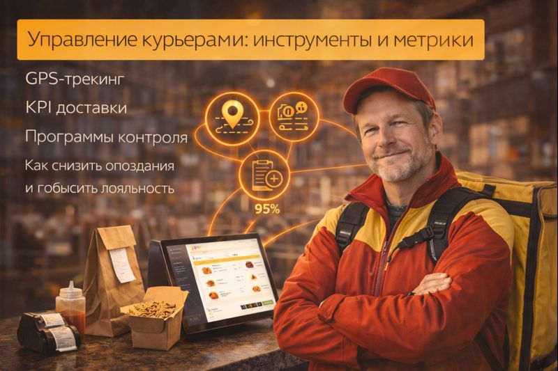 Управление курьерами доставки